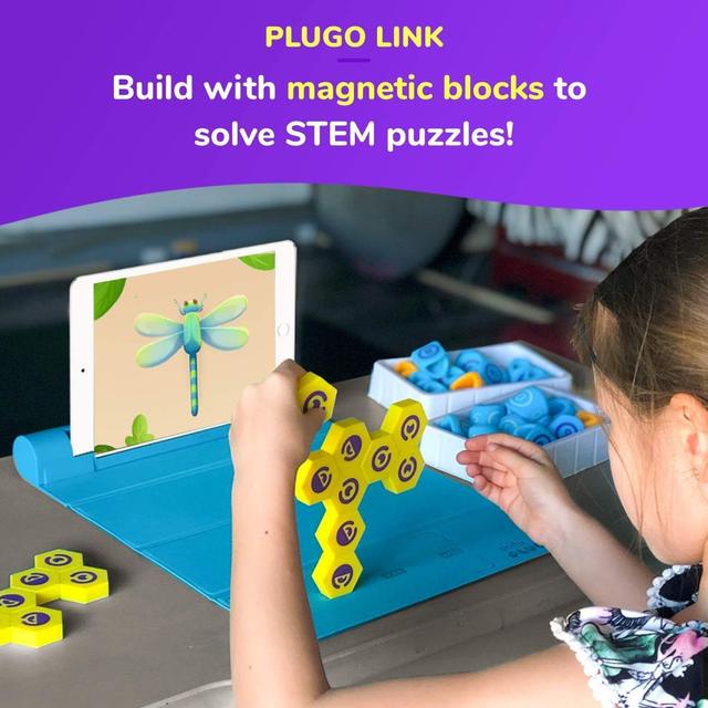playshifu Shifu Plugo STEM Wiz Pack - Count & Link Kits | Math, Puzzles & Games | Ages 4-10 Years STEM Toys | Educational Gift for Kids (App Based) - SW1hZ2U6ODczMjg=