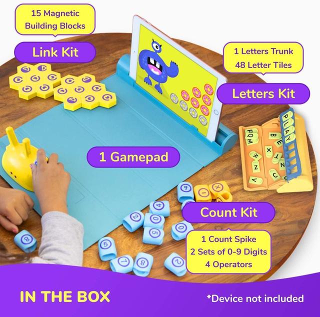 playshifu Shifu Plugo STEM Wiz Pack - Count & Link Kits | Math, Puzzles & Games | Ages 4-10 Years STEM Toys | Educational Gift for Kids (App Based) - SW1hZ2U6ODczMjY=