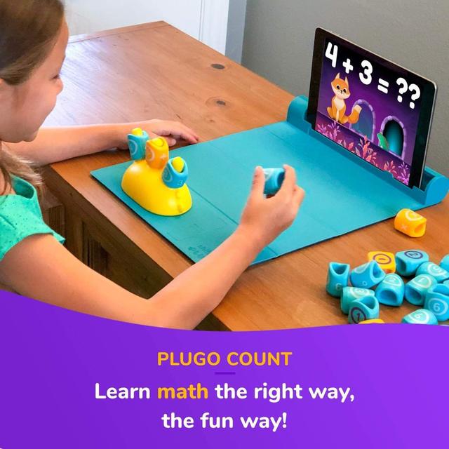 playshifu Shifu Plugo STEM Wiz Pack - Count & Link Kits | Math, Puzzles & Games | Ages 4-10 Years STEM Toys | Educational Gift for Kids (App Based) - SW1hZ2U6ODczMzA=