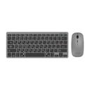 Porodo Super Slim and Portable Bluetooth Keyboard with Mouse ( English / Arabic ) - Gray - SW1hZ2U6OTIyOTk=