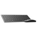 Porodo Super Slim and Portable Bluetooth Keyboard with Mouse ( English / Arabic ) - Gray - SW1hZ2U6OTIzMDE=