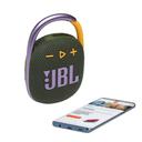 JBL Clip 4 Portable Wireless Speaker - Green - SW1hZ2U6OTYwMzc=
