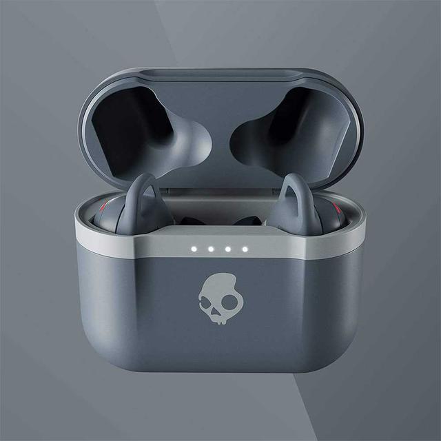 Skullcandy Indy Evo True Wireless In-Ear Earphones - Chill Grey - SW1hZ2U6MTAxNjQy