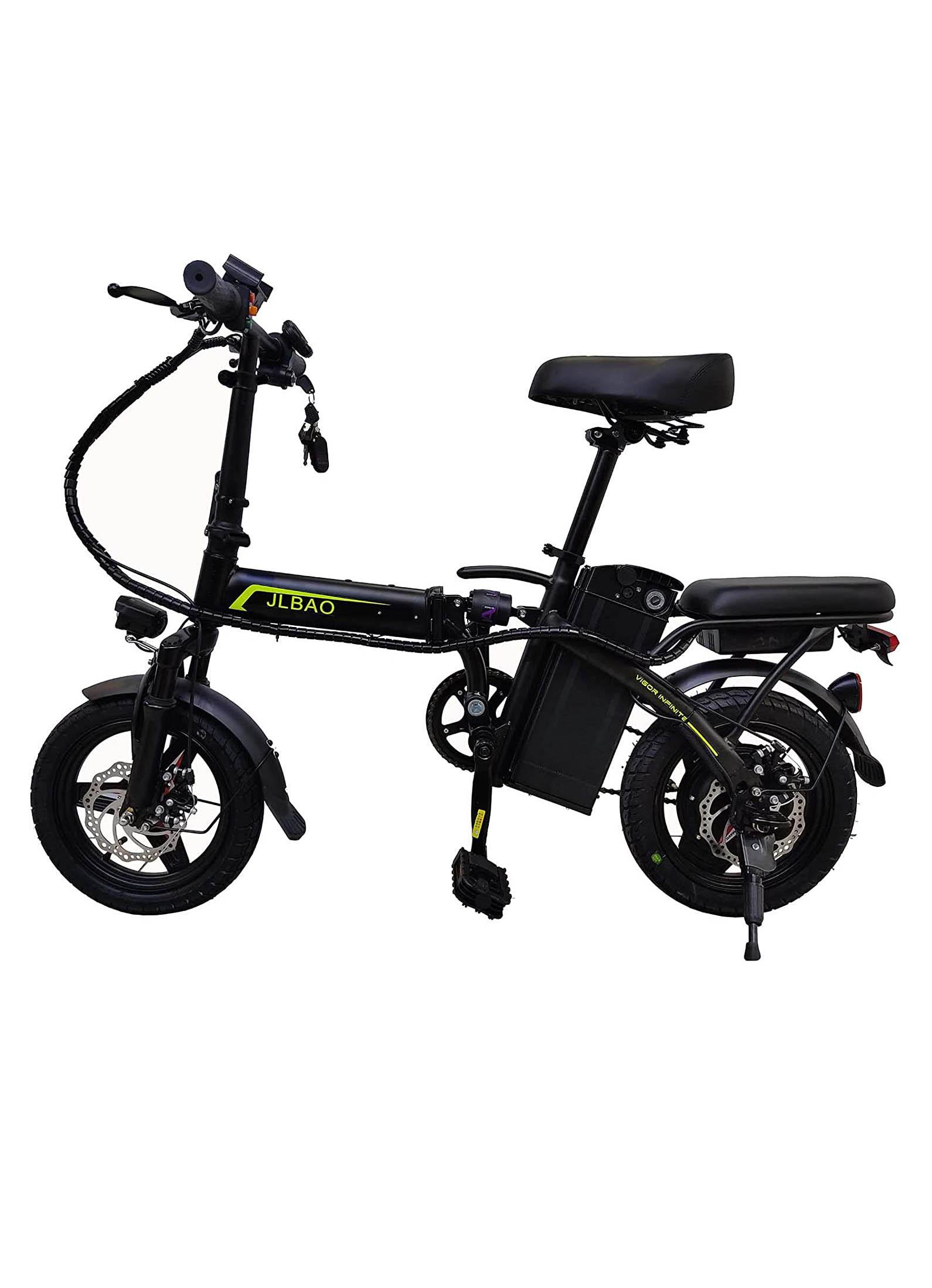 دراجة كهربائية 500 واط E-Bike Electric Foldable Bicycle,Alloy Body,Pedal Assisted with Brushless Motor
