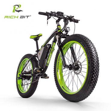 دراجة كهربائية 1000 واط RichBit E-BIKE 17AH Electric Fat Tire 