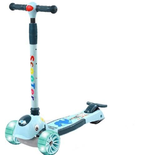 سكوتر 3-in-1 Kids Music PU Lightful Fordable Scooter & Balance Bike With seat adjust height 3 Wheel - Xiaomi