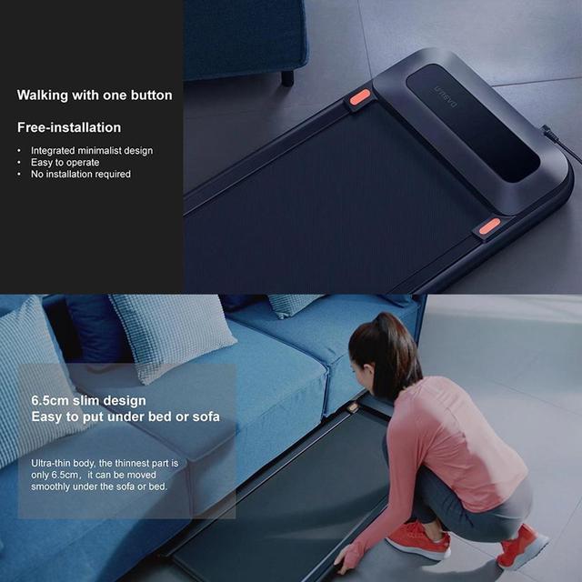 Xiaomi Urevo U1 Fitness Walking Machine Ultra Thin Smart Treadmill - SW1hZ2U6OTAyNjM=
