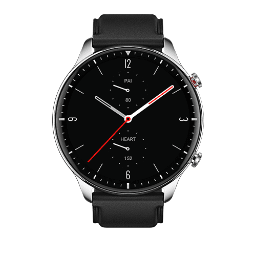 Xiaomi Amazfit GTR 2 Smartwatch with 3D Curved Bezel-less Design Classic Edition Obsidian Black - SW1hZ2U6OTA2ODY=