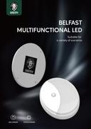 Green Lion Belfast Multifunctional LED, Touch/Switch, Bright White Effect & Blue-Ray, USB Charging - White - SW1hZ2U6MTA3NzMx
