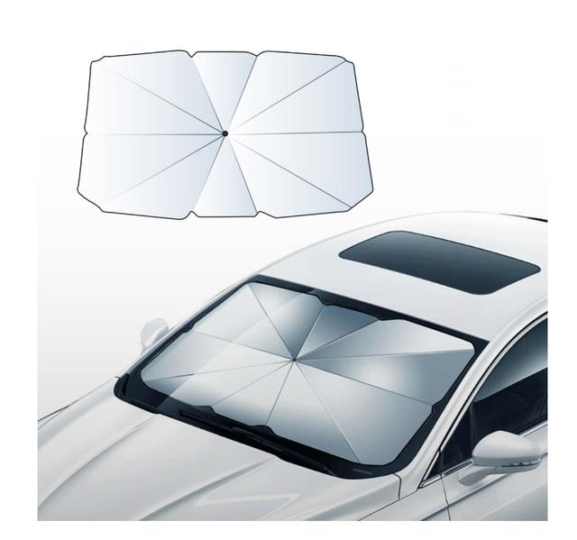 شمسية سيارة مضادة للحرارة القابلة للطي يوسامس Usams Heat Resistant Foldable Car Windshield Sunshade Umbrella - SW1hZ2U6MTEwMDc2