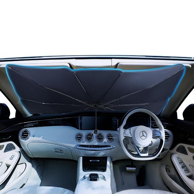 شمسية سيارة مضادة للحرارة القابلة للطي يوسامس Usams Heat Resistant Foldable Car Windshield Sunshade Umbrella - SW1hZ2U6MTEwMDY4