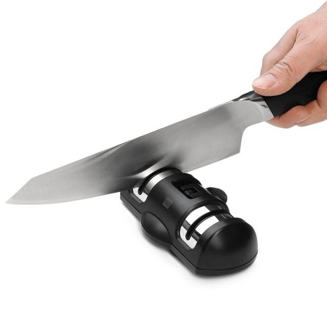 Xiaomi HUOHOU Knife Sharpener Stone Double Wheel Whetstone Sharpening Tool Grindstone Kitchen Tools - SW1hZ2U6MTA5MDcx