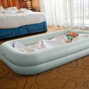 سرير هوائي قابل للنفخ مع مضخة هواء يدوية -Intex  Inflatable Bed For Kids - SW1hZ2U6MTAyMTYw
