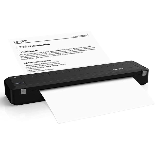HPRT A4 Printer Wireless Portable Bluetooth Printer MT800 - SW1hZ2U6MTE0Mzgz