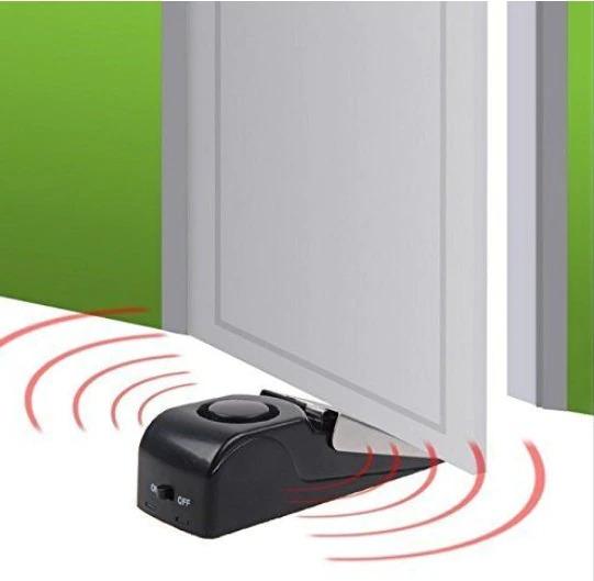 Door Stop Alarm, Upgraded 2 in 1 Portable Door Stopper Floor Door Stop Alarm Security Door Wedge Intruder Alert with 120DB Siren for Home & Travel - SW1hZ2U6MTE0MzIy
