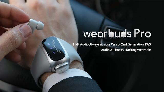 Aipower Wearbuds Pro Wireless Headphones 2-in-1 with Bluetooth - SW1hZ2U6MTE1MzI2