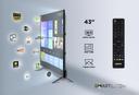 تلفزيون جيباس سمارت ذكي مقاس 43 بوصة بنظام أندرويد Geepas Android Smart LED TV - SW1hZ2U6NjI0MDgw