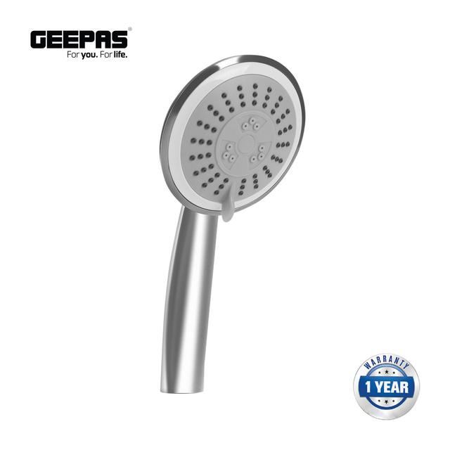 Geepas GSW61050 3 Function Hand Shower, Lightweight with Three Spray Patterns, Easy to Install Sturdy and Durable Shower Handset - 5 Years Warranty - SW1hZ2U6MTQ0NjQ2