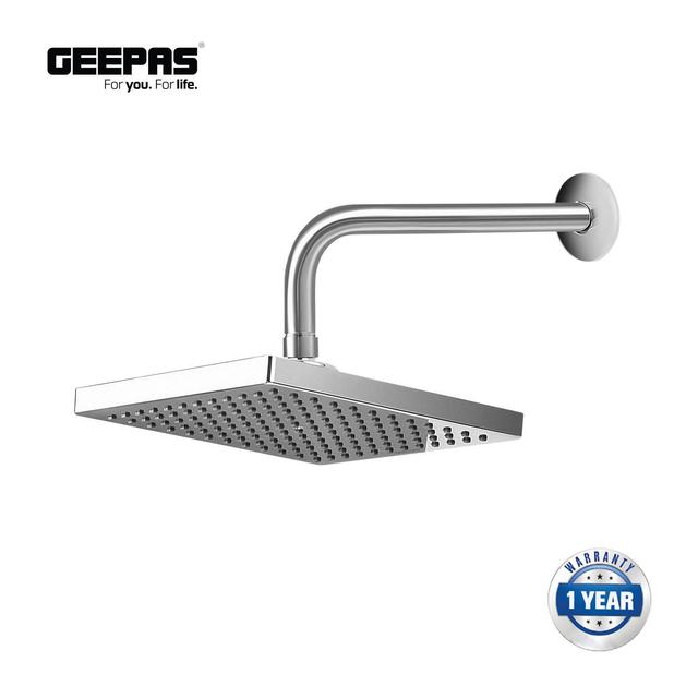 Geepas Over Head Shower with Easy Clean Nozzles, Air-Energy Technology, Rainfall Shower Head and Hose Set for Soothing Shower Experience - SW1hZ2U6MTQ0Njkx