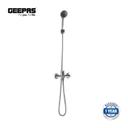 Geepas GSW61004 Bath Mixer with Shower Set with Three Function Switches, Power Showers for Bathrooms with Solid Metal Lever Handle - SW1hZ2U6MTQ0NDA4