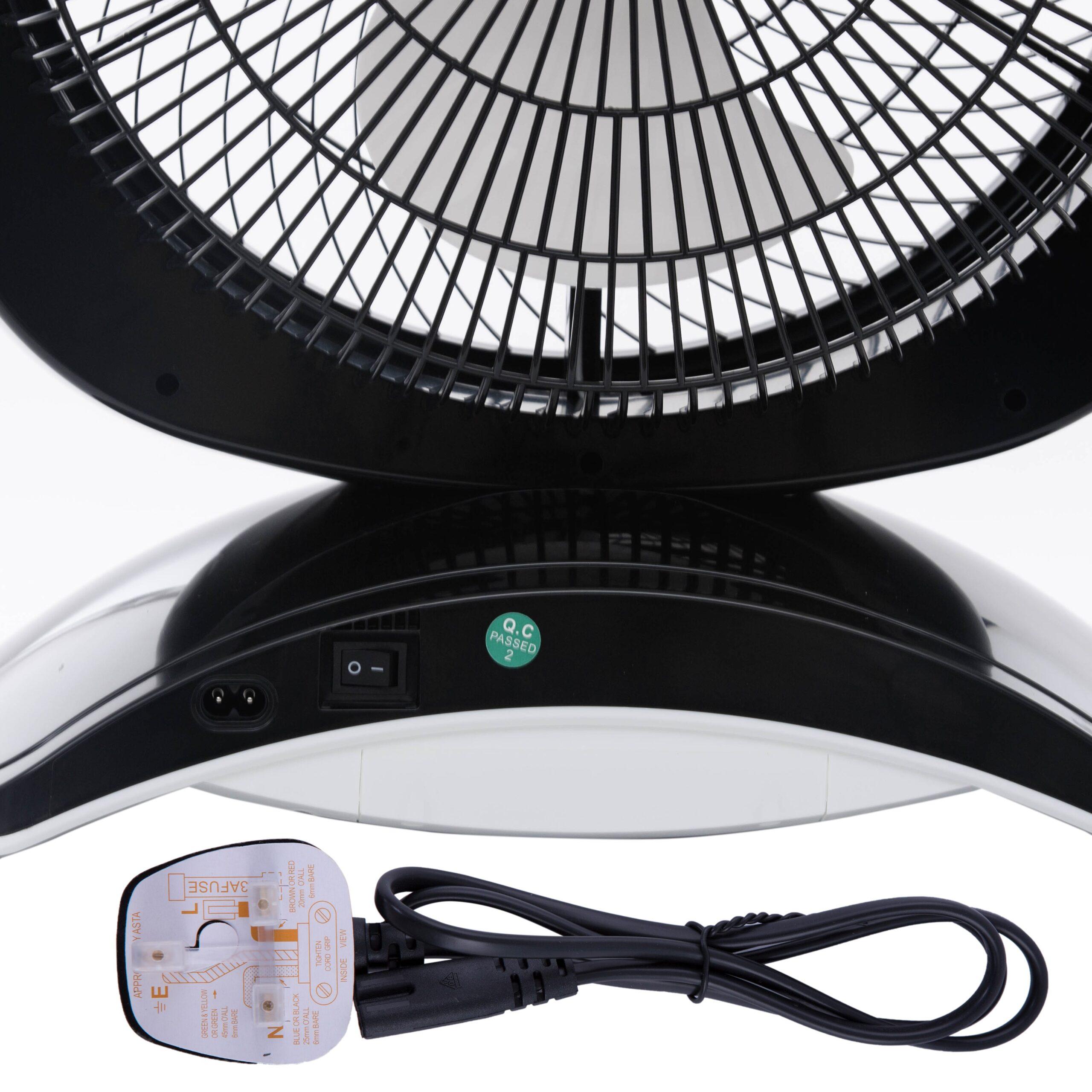 مروحة مكتب قابلة للشحن Geepas Rechargeable Fan with 20Pcs LED Light & 3-Speed - cG9zdDoxMzc3MzA=