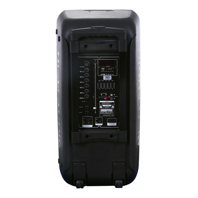 سماعات جيباس بلوتوث مع بطارية أسود Geepas Black Battery With Channel Multimedia Speaker System - SW1hZ2U6MTQxNzkx