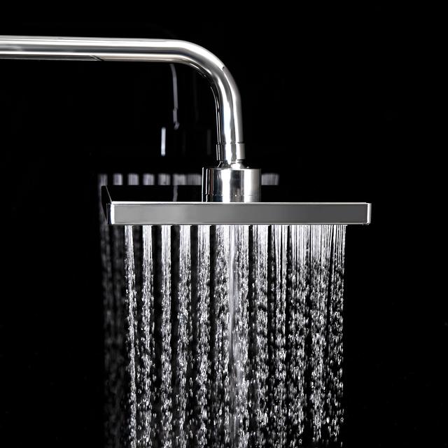 Geepas Over Head Shower with Easy Clean Nozzles, Air-Energy Technology, Rainfall Shower Head and Hose Set for Soothing Shower Experience - SW1hZ2U6MTQ0NzAx