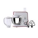 Geepas GSM43011 1000W 5 in 1 Stand Mixer - 10- Speed Jug Blender & Coffee Grinder - 5.5L Mixing Bowl with Beater, Whisk & Dough Hook - 1.5L Jug Smoothies Blender & Protein Shakes - SW1hZ2U6MTQzOTM3