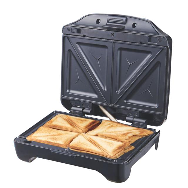 حماصة خبز شريحتين 750 واط جيباس Geepas 750W 2 Slice Sandwich Maker - SW1hZ2U6MTQzOTg1
