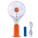 Geepas GF9617 Rechargeable Mini Fan - Personal Portable Fan with 3 Speed Options - USB Travel Fan for Office, Home and Travel Use (5V USB)- 8 Hours Working - SW1hZ2U6MTQ4NDAw