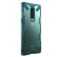 Ringke Cover for OnePlus 8 Case Hard Fusion-X Ergonomic Transparent Shock Absorption TPU Bumper [ Designed Case for OnePlus 8 ] - Turquoise Green - Turquoise Green - SW1hZ2U6MTMwNjU0