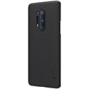 Nillkin OnePlus 8 Pro Case Mobile Cover Super Frosted Shield Hard Phone Cover with Stand [ Slim Fit ] [ Designed Case for OnePlus 8 Pro ] - Black - Black - SW1hZ2U6MTIyNjM3