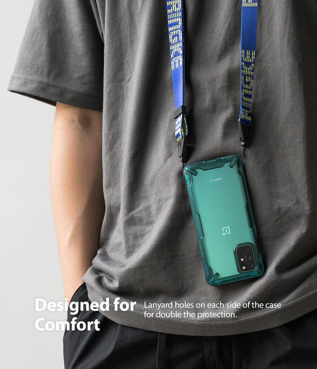 كفر حماية للموبايلRingke  - Compatible with OnePlus 8T- Turquoise Green - SW1hZ2U6MTI5MzQ5