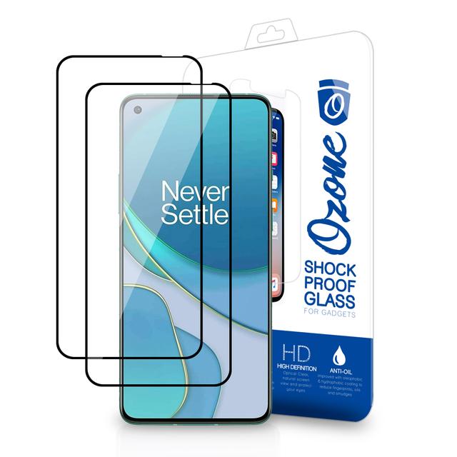لاصقة حماية الشاشة  O Ozone HD Glass Protector Compatible for OnePlus 9 - SW1hZ2U6MTI0ODc2