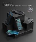 Ringke Cover for OnePlus Nord Case Hard Fusion-X Ergonomic Transparent Shock Absorption TPU Bumper [ Designed Case for OnePlus Nord ] - Blue - Blue - SW1hZ2U6MTMwMTAw