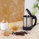 Geepas 0.5L Electric Kettle 1000W - Portable Design Stainless Steel Body - On/Off Indicator with Auto Cut Off - Fast Boil water, Milk, Coffee, Tea - 2 Year Warranty - SW1hZ2U6MTQwMDk3