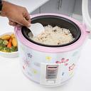 Geepas GRC4331 3.2L Electric Rice Cooker 1250W - Non-Stick Inner Pot, -Cook/Steam/Keep Warm Function - Make Rice & Steam Healthy Food & Vegetables - SW1hZ2U6MTQyODEx