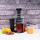 Geepas GJE5437 800W Centrifugal Juicer - 2.2 L Pulp Container Machine Juice Extractor with 75MM Wide Mouth - 2 Speed, Stainless Steel Body, Non-Slip Feet - SW1hZ2U6MTQwMDAw