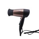 Geepas 1600w Mini Hair Dryer With Foldable Handle 2-Speed & 2 Temperature Settings Cool Shot Function -Ideal For All Types Of Hairs 2 Years Warranty - SW1hZ2U6MTM4NzMz