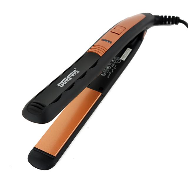 Geepas Portable 360-Degree Swivel Cord Hair Straightener with Ceramic Plates GH8723 - SW1hZ2U6MTM4ODk0