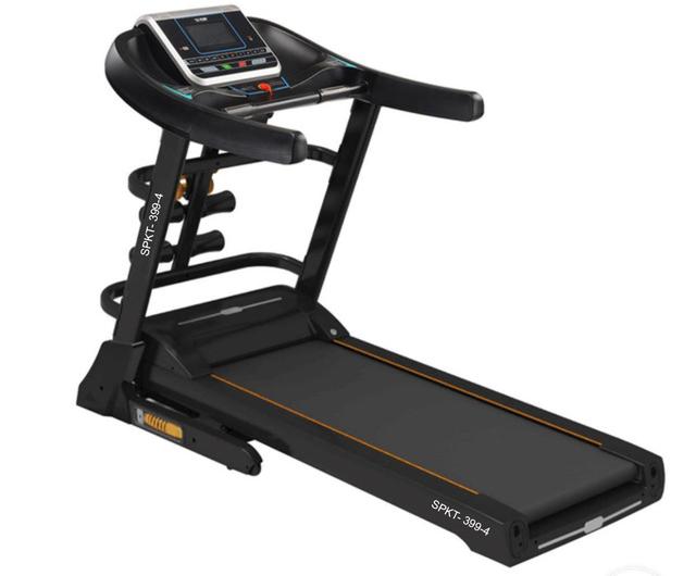 Marshal Fitness 4 way home use 5 0 hp motor treadmill with max user weight 145kgs - SW1hZ2U6MTE4NjAy