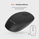 Porodo 2 in 1 Wireless Bluetooth Mouse 2.4GHz V5.0 - SW1hZ2U6MTE4MjEw
