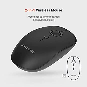 Porodo 2 in 1 Wireless Bluetooth Mouse 2.4GHz V5.0 - SW1hZ2U6MTE4MjEw