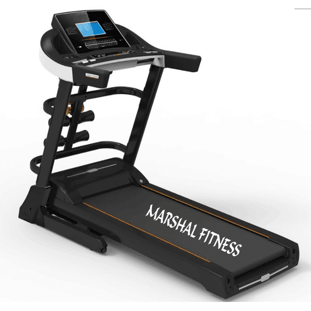 Marshal Fitness 4way home use low noise running machine with two motors treadmill - SW1hZ2U6MTE4NjA1