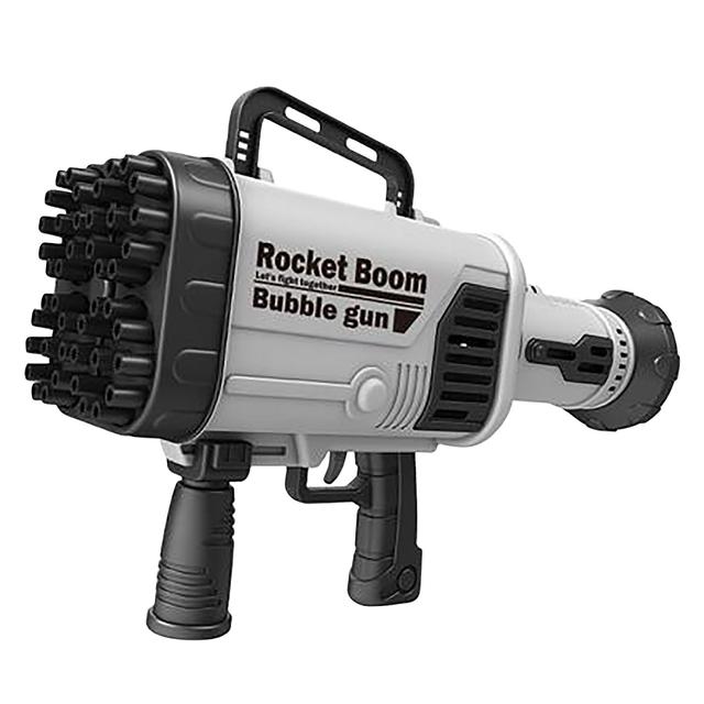 Generic Rocket Boom Bubble Gun - Gatlin Bubble Machine with 44-Hole - SW1hZ2U6MTYwODcy