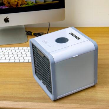 مكيف مائي محمول Mini Air Cooler | 750 ml | 3 Speed Options | LED Night Light