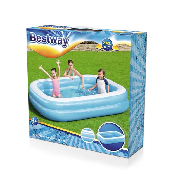 مسبح مستطيل قابل للنفخ Bestway Kids Rectangle Pool - SW1hZ2U6MTU4NTE5