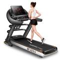 Marshal Fitness 6 0hp dc motorized treadmill with led display screen user weight 150kgs - SW1hZ2U6MTE4NTU3