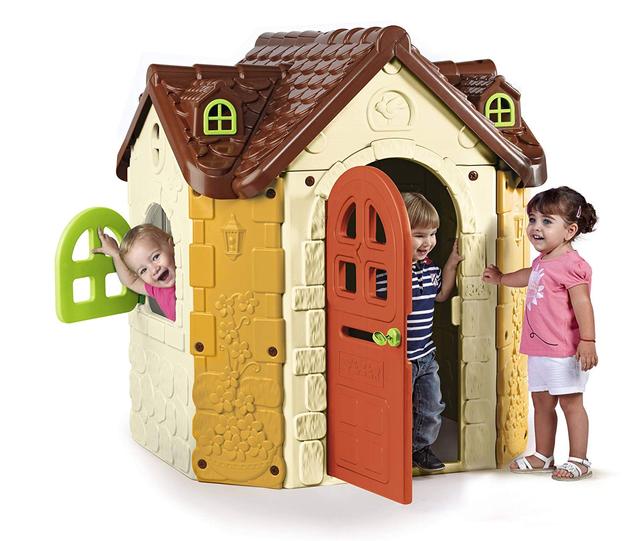 لعبة البيت للاطفال خشب وبلاستيك فيبير Feber Wood And Plastic Fancy House - SW1hZ2U6MTU3NDg3