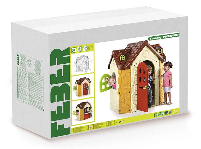 لعبة البيت للاطفال خشب وبلاستيك فيبير Feber Wood And Plastic Fancy House - SW1hZ2U6MTU3NDg1